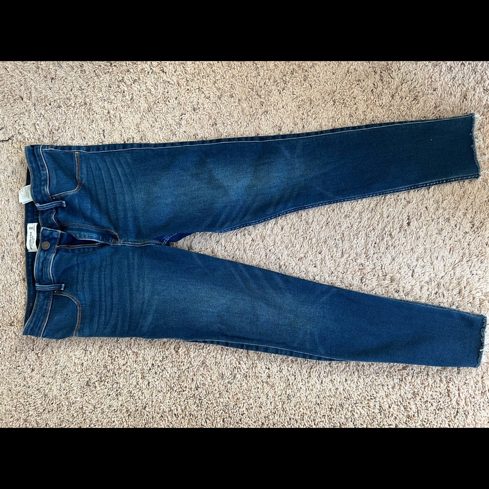 A&F High Rise Skinny Jeans